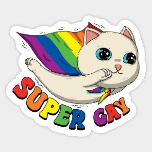 I'm Super Gay Sticker